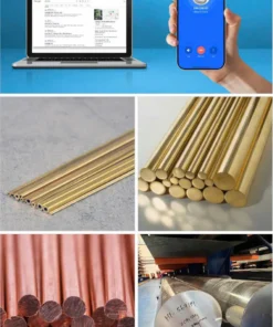 Thanh Đồng Tròn Đặc Phi (14 x 3000)mm